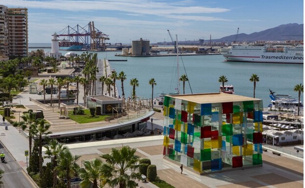 Inaugurated in 2015, the Pompidou Centre aka "El Cubo", has blossomed
