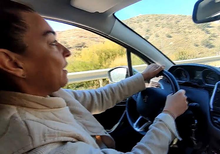 Travelling teachers spend a lot of time at the wheel.