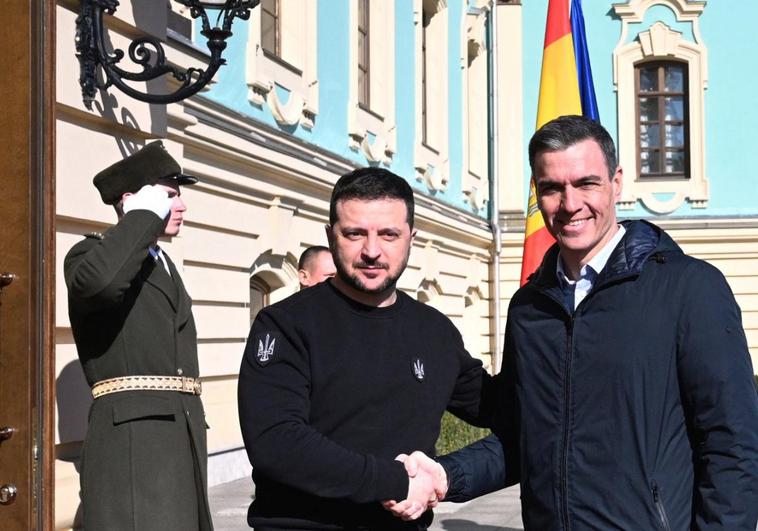 Spain&#039;s PM Sánchez promises more aid to Ukraine on second visit to Kyiv