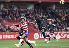 Malaga had put on a strong defensive show until a late lapse cost them the game.