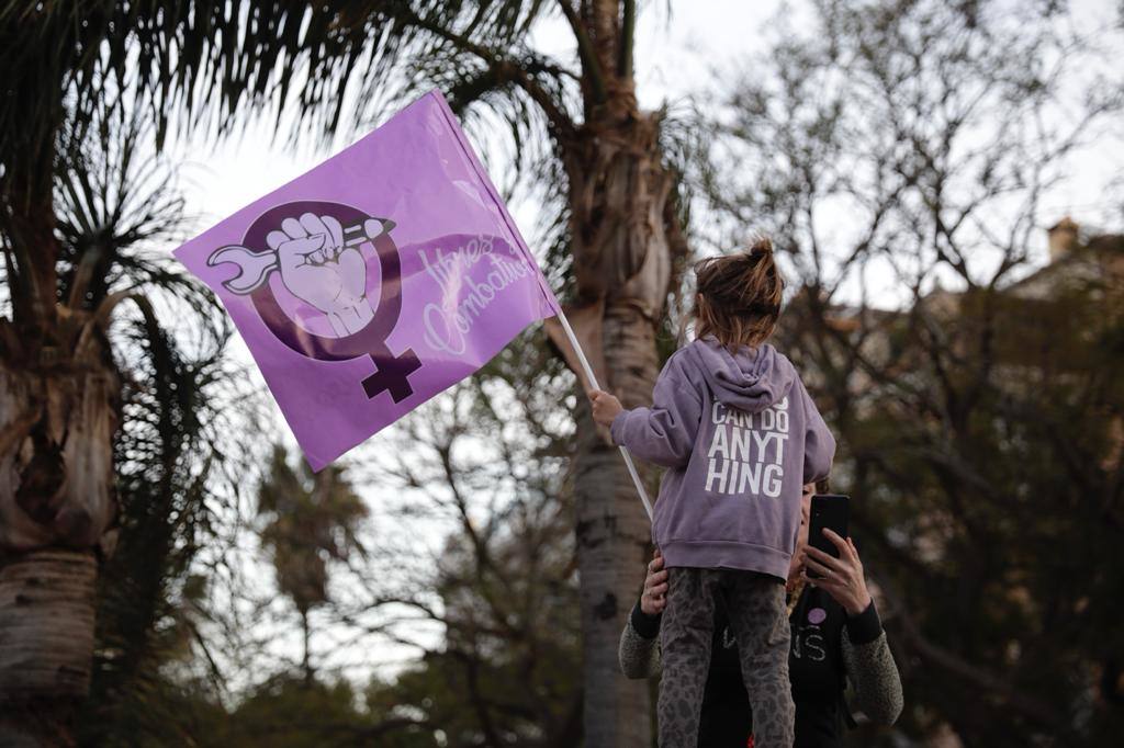 Malaga's International Women's Day rally, in pictures