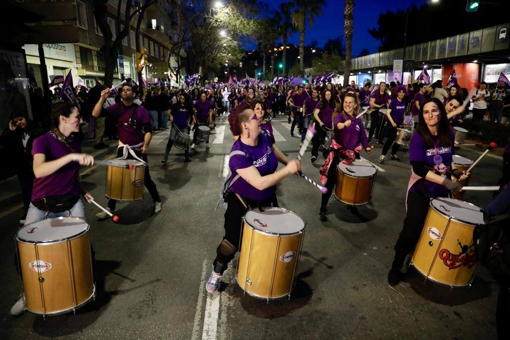 Malaga's International Women's Day rally, in pictures