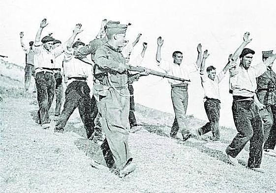 One of the photographs on display in the exhibition.