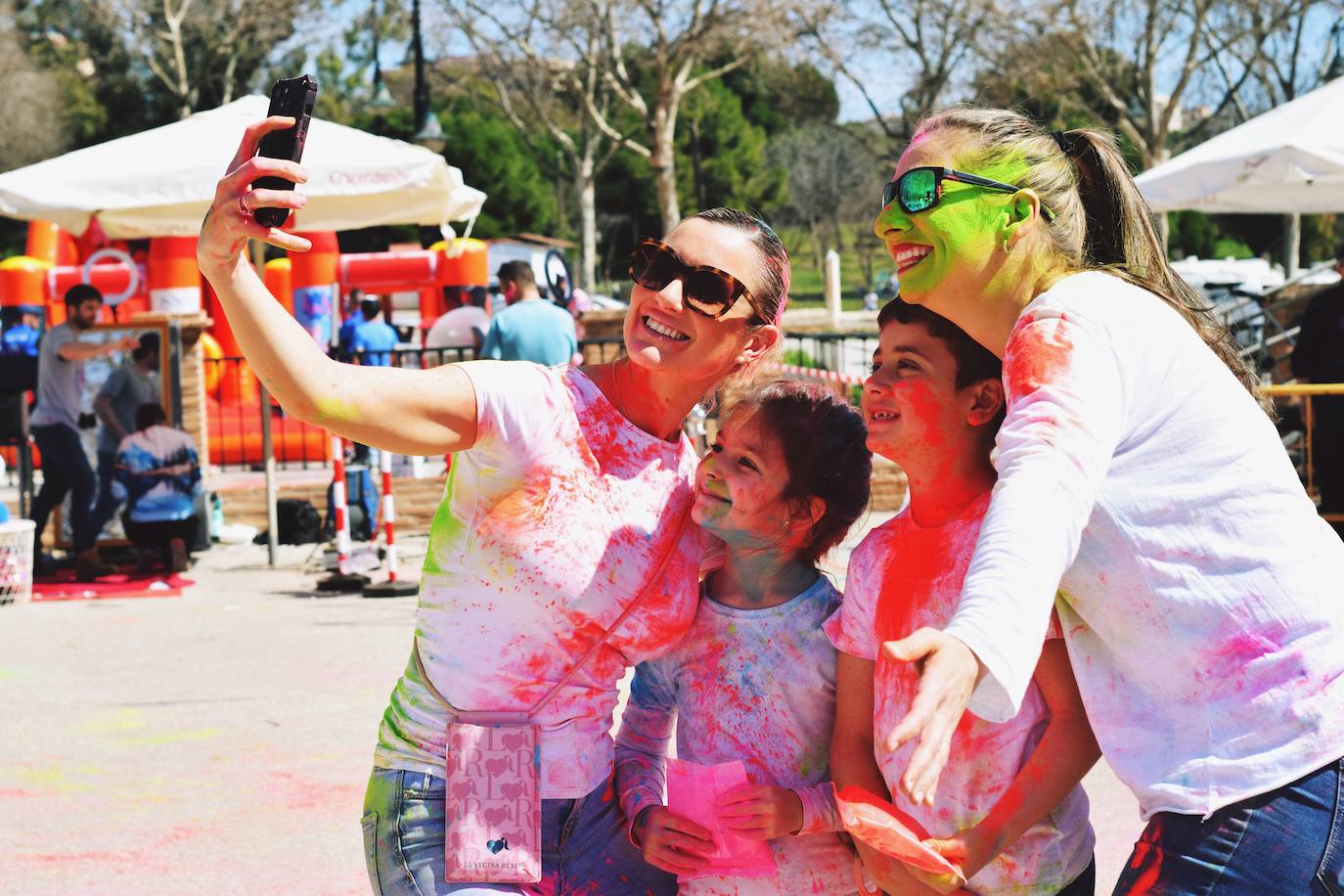 Benalmádena is filled with colour to celebrate Holi, in pictures
