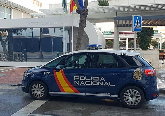 National Police officers arrested the two susects in Marbella