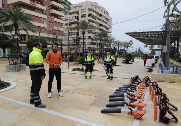 Cleaning up quietly in Marbella