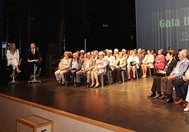 The couples celebrating their 50th and 60th wedding anniversaries