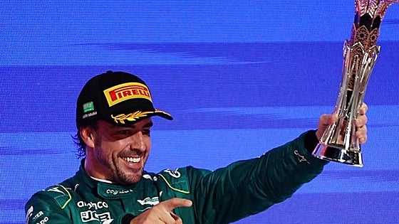 Spanish driver Fernando Alonso claims 100th career podium finish in controversial circumstances