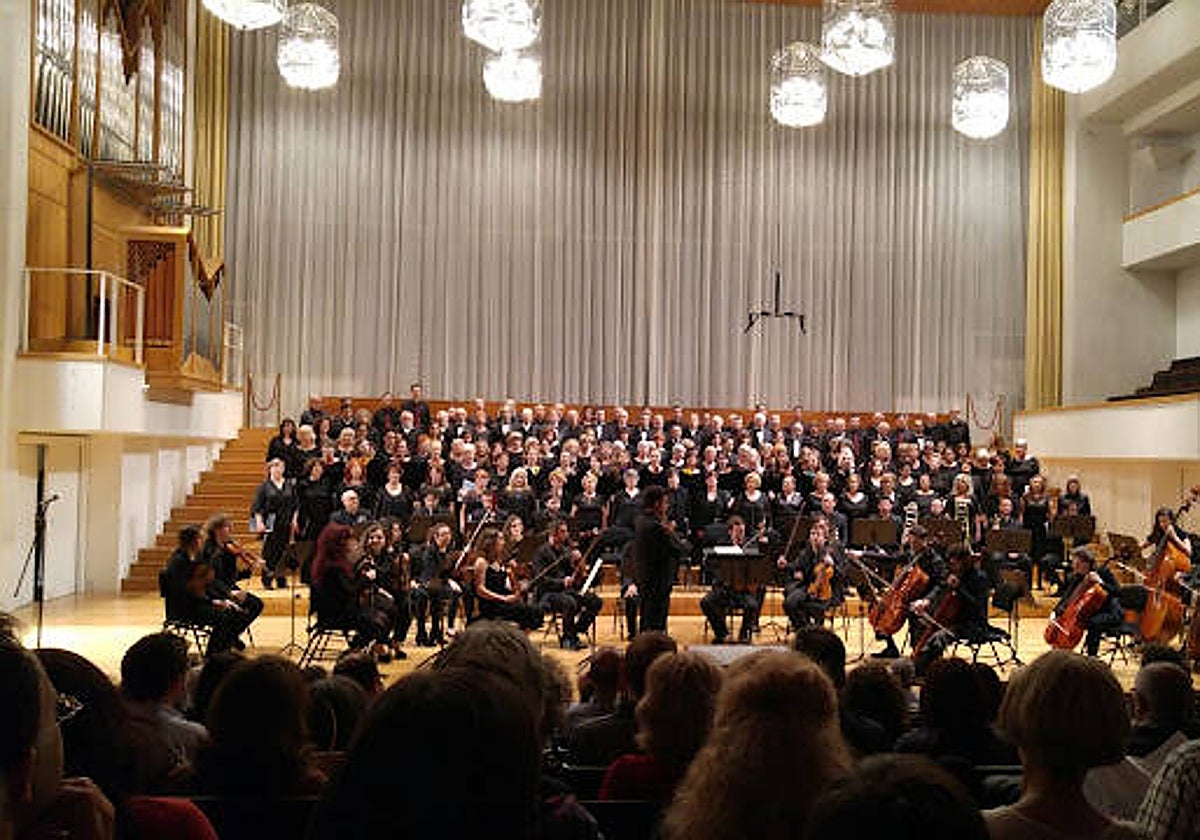 The first Millecuentros international choral festival in 2019.