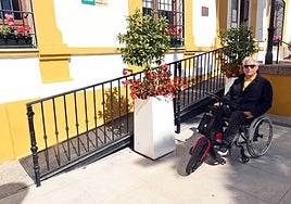 Diego Eyzaguirre, president of Marbella and San Pedro's association for people with physical disabilities