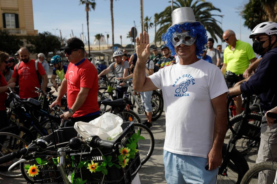 Photo gallery: demonstration to demand more cycle lanes in Malaga