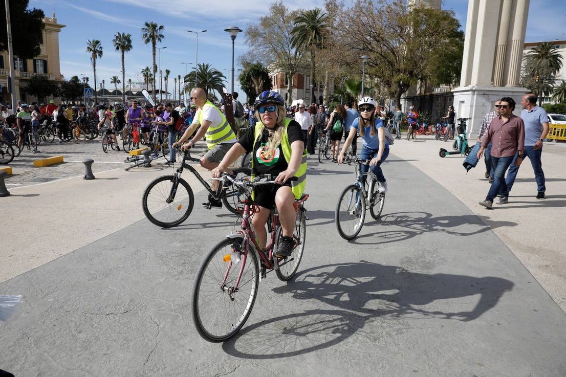 Photo gallery: demonstration to demand more cycle lanes in Malaga