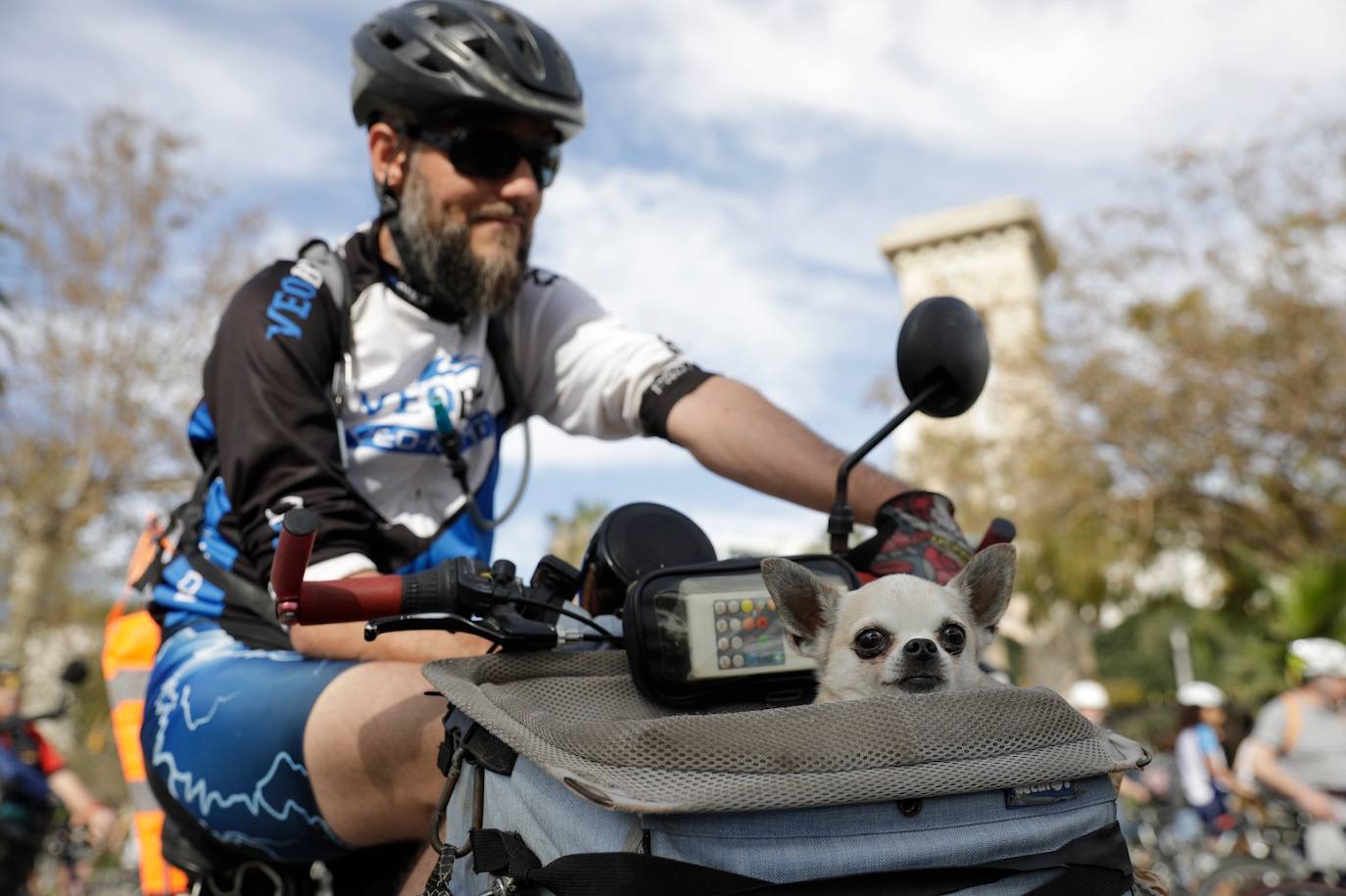 Photo gallery: demonstration to demand more cycle lanes in Malaga