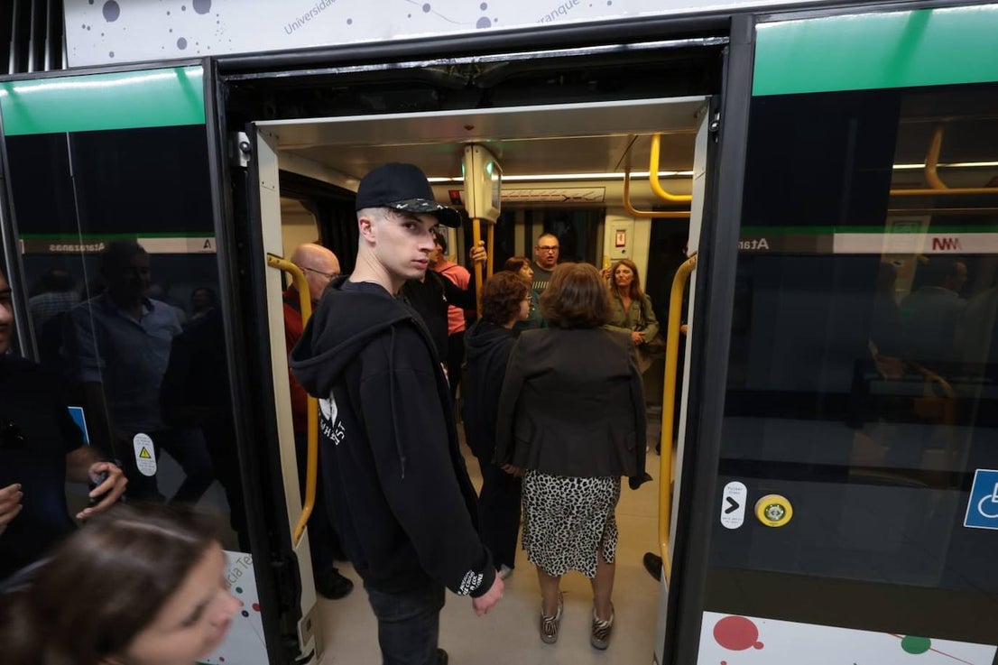 Malaga Metro arrives in city centre, in pictures
