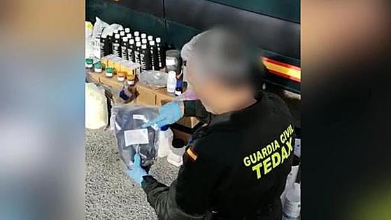 Massive bomb-making workshop dismantled at remote farmhouse in Spain