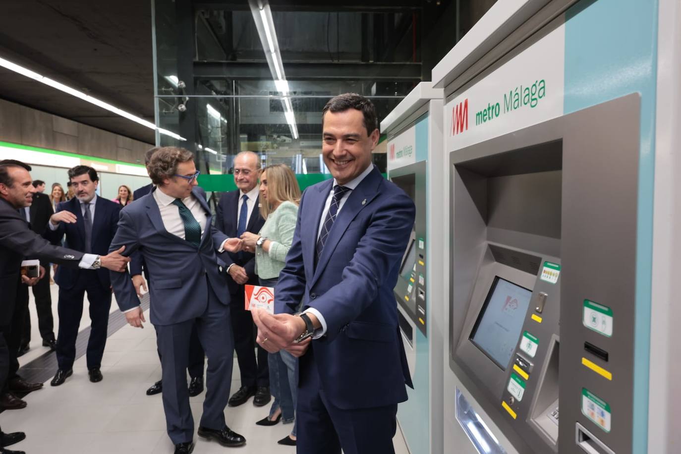 Malaga Metro arrives in city centre, in pictures