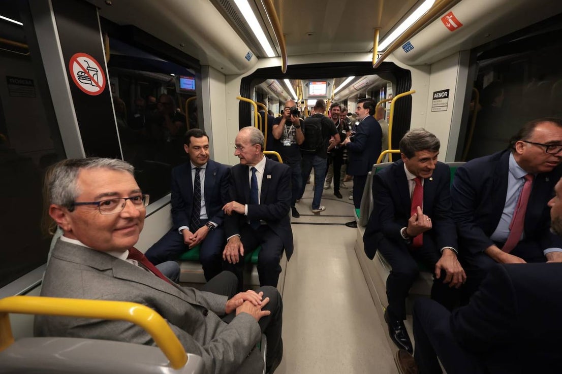 Malaga Metro arrives in city centre, in pictures
