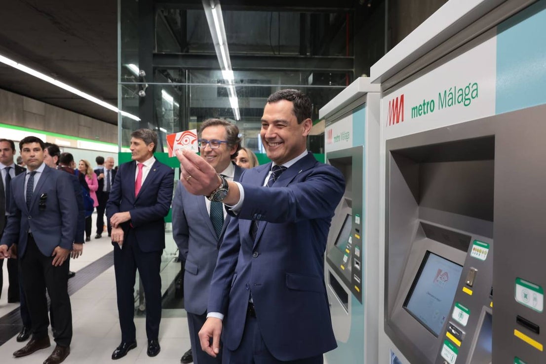Malaga Metro arrives in city centre, in pictures