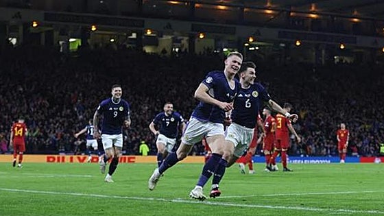 Spain suffer unexpected defeat on trip to Glasgow