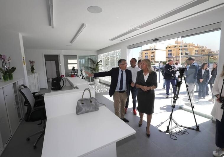 Mayor of Marbella Ángeles Muñoz visited the new facility last week