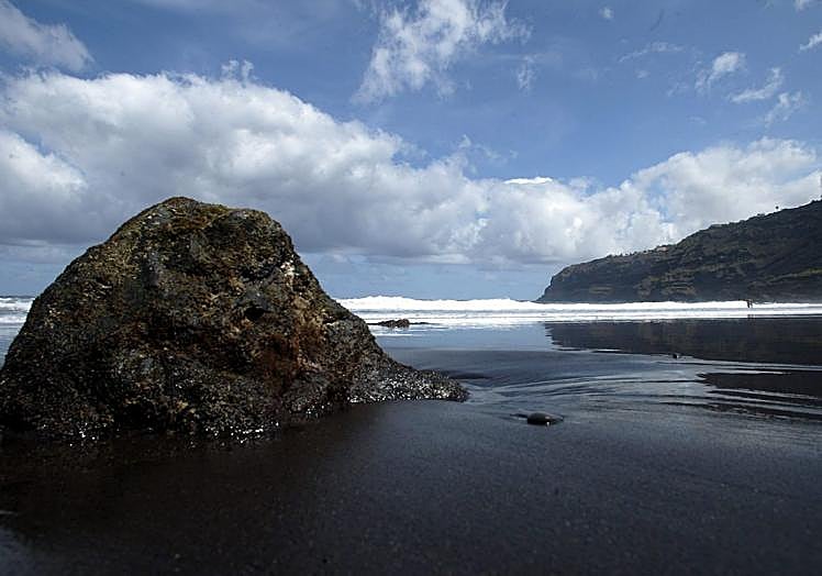 Virgen de Los Patos beach in La Orotava.