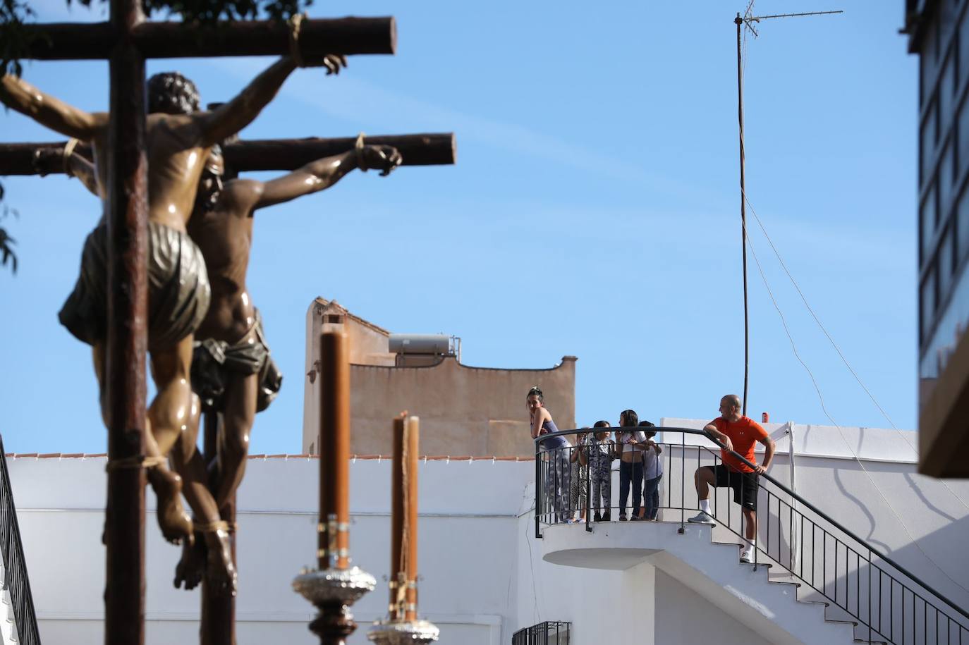 Holy Monday processions in the heart of Malaga, in pictures