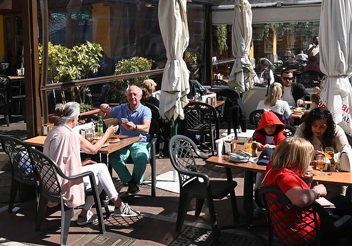 Marbella's foreign community makes up over one third of the population.