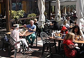 Marbella's foreign community makes up over one third of the population.
