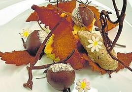 Dessert at Bandolero, Júzcar.