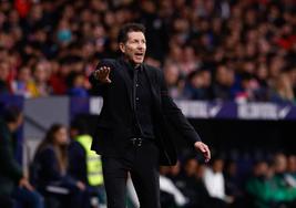 Simeone during a recent game.