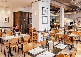 A Franco Manca restaurant in the UK.