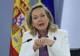 Spain's deputy prime minister, Nadia Calviño.