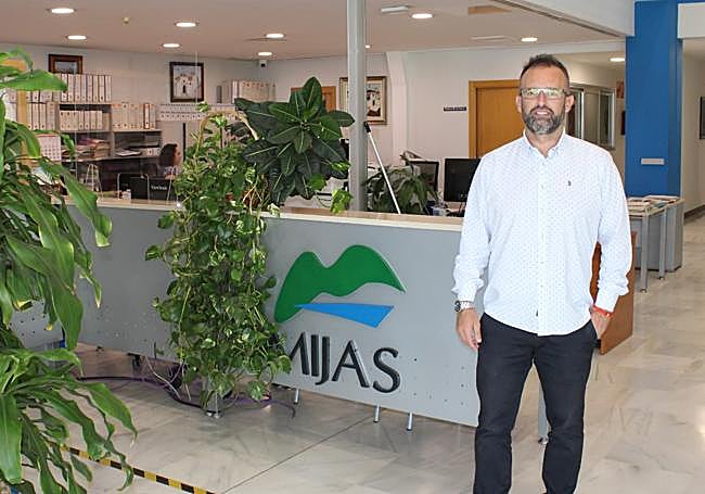 Mijas councillor for Public Roads, Nicolás Cruz.