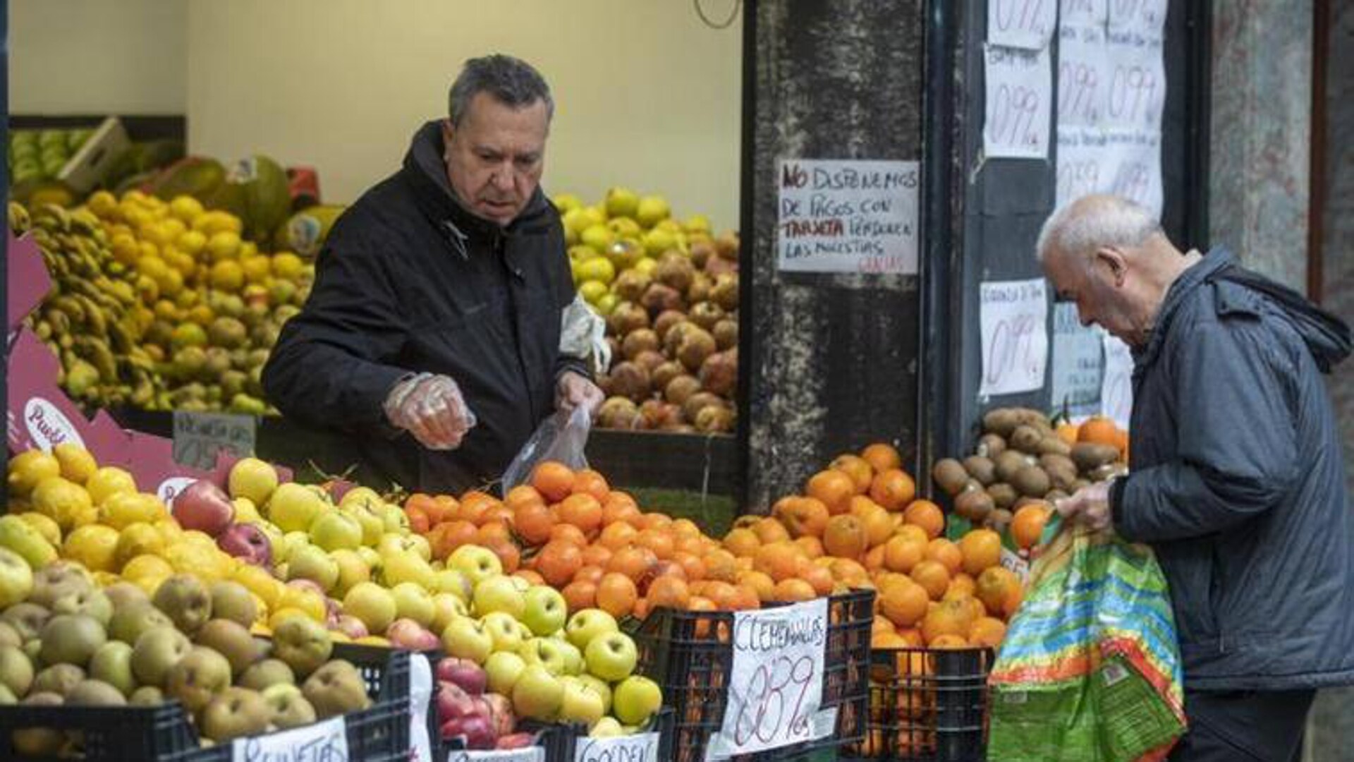 Los precios de los alimentos siguen subiendo en España