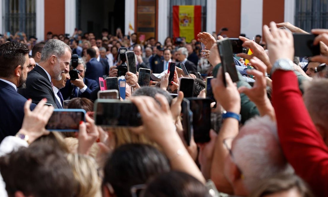 Photo special: King Felipe VI makes his first visit to Ronda