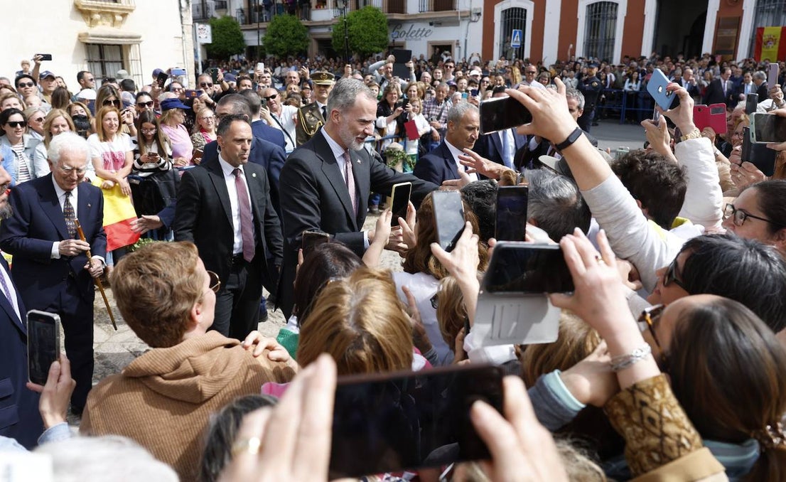 Photo special: King Felipe VI makes his first visit to Ronda