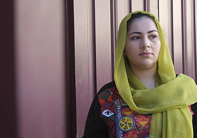 Khadija Amin, in Malaga.