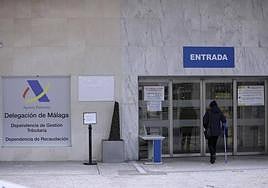Headquarters of the tax agency in Malaga.