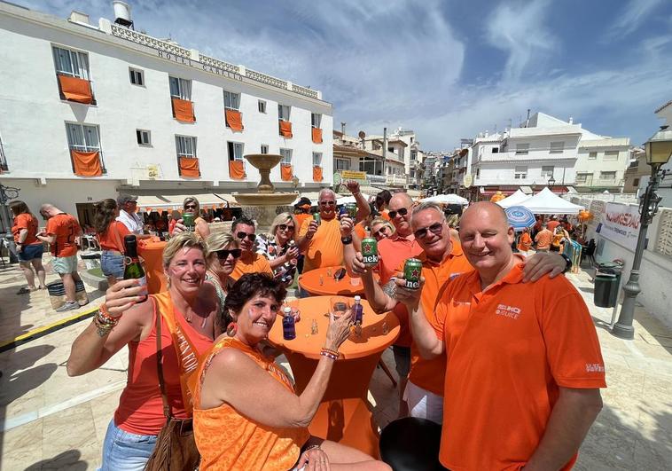 In pictures... King's Day celebrations on the Costa
