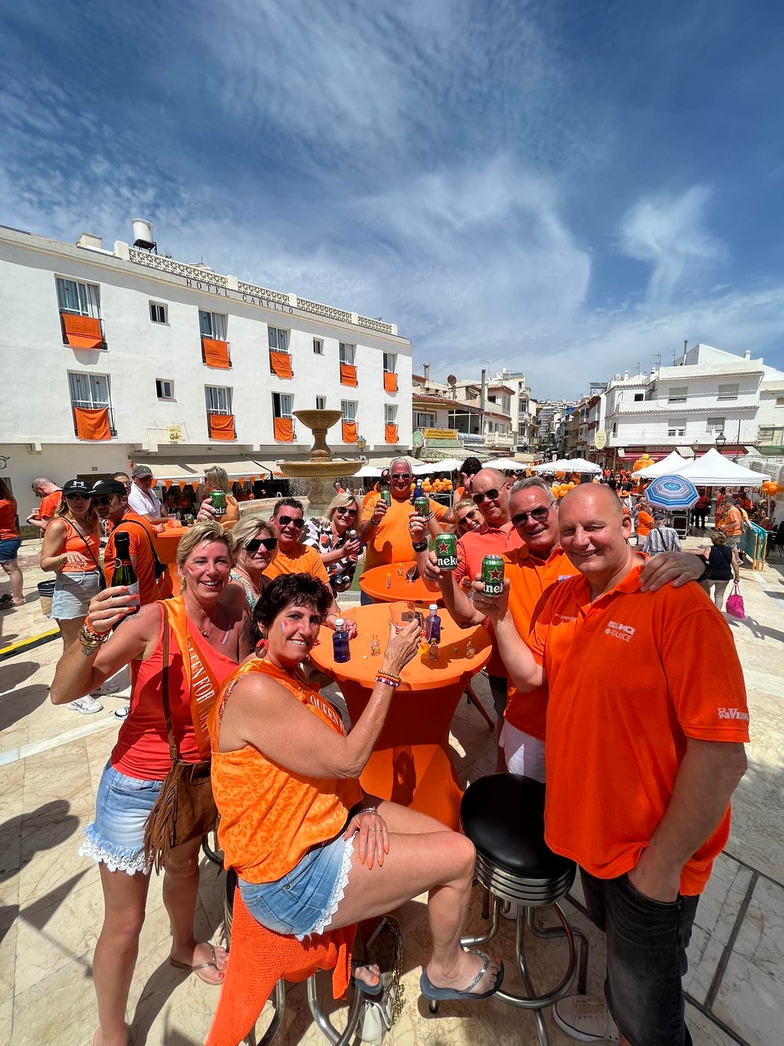In pictures... King's Day celebrations on the Costa