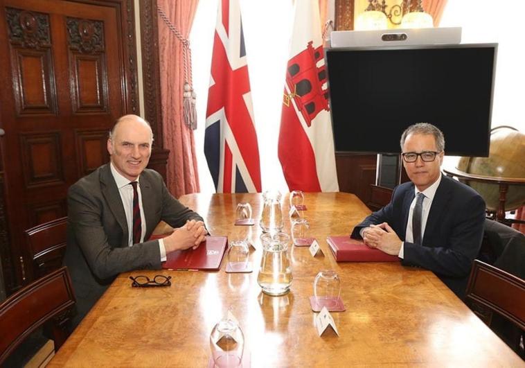 Deputy Chief Minister meets with UK minister for Europe