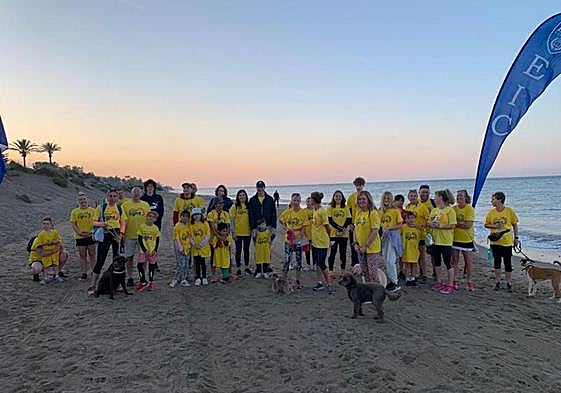 Participants in the 2022 walk