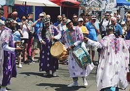 A total of 32 nationalities are represented at the fair.