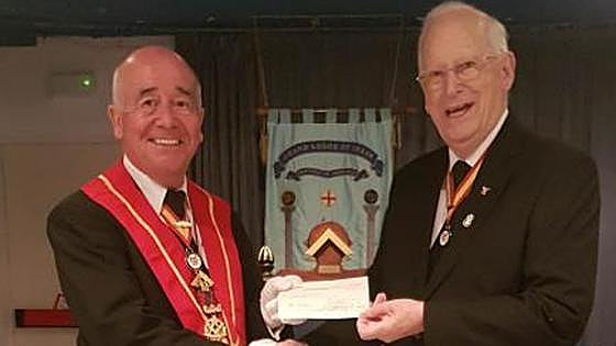 Freemasons offer support to Age Concern Fuengirola
