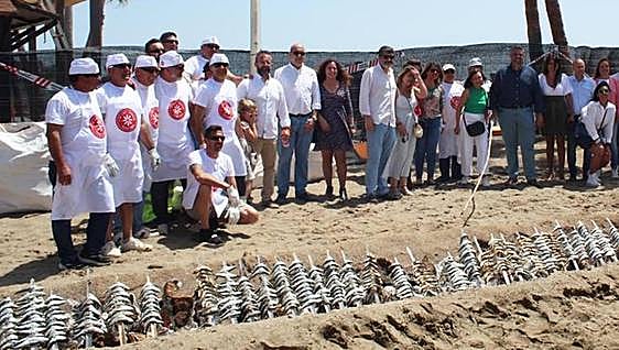 Mijas to celebrate Labour Day with 600 kilos of free sardines