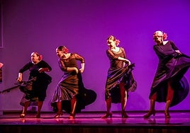 Some of Tona Radley's students performed at the tribute in Torremolinos.