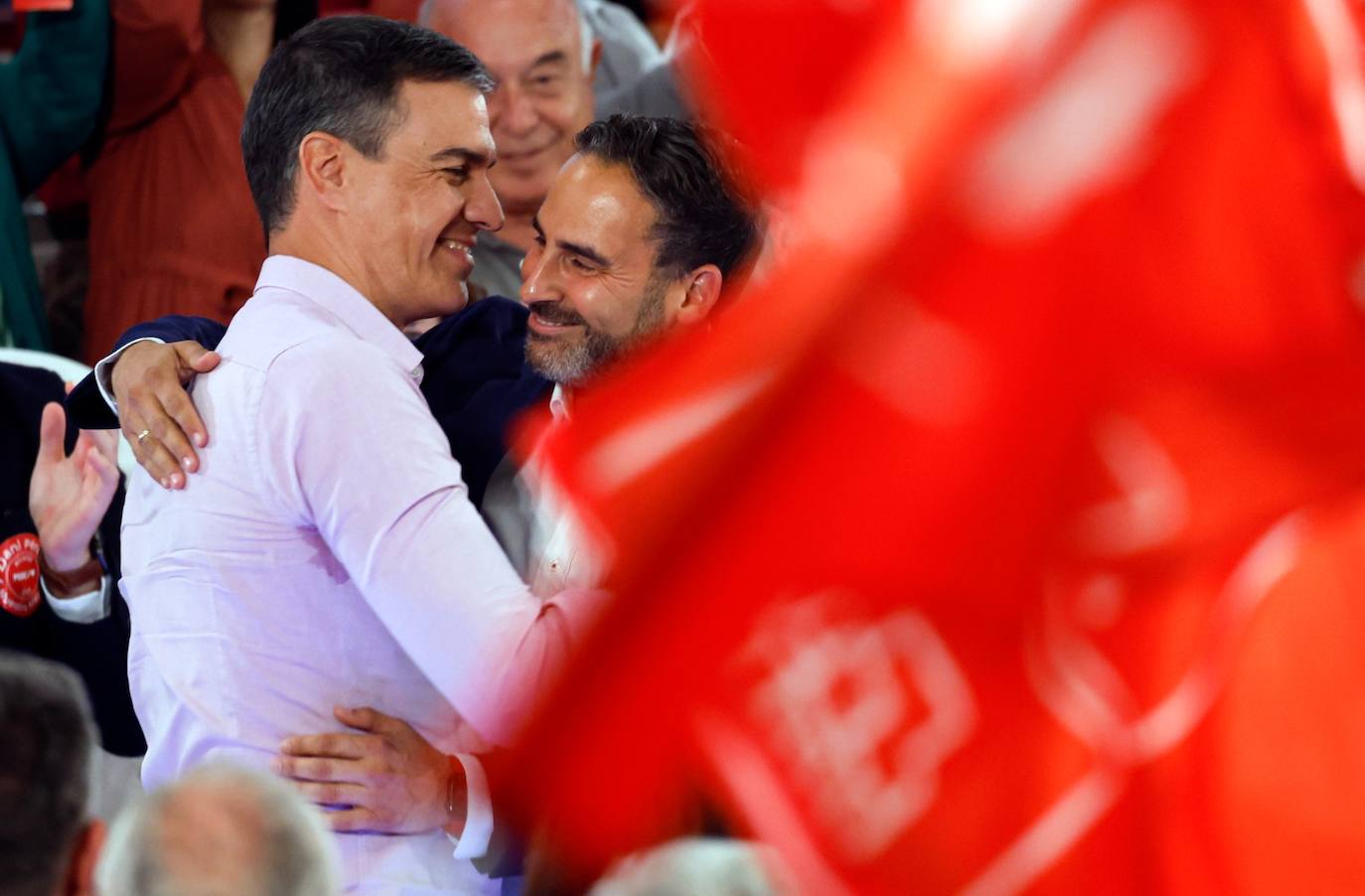 Spanish PM Pedro Sánchez in Malaga ahead of municipal elections