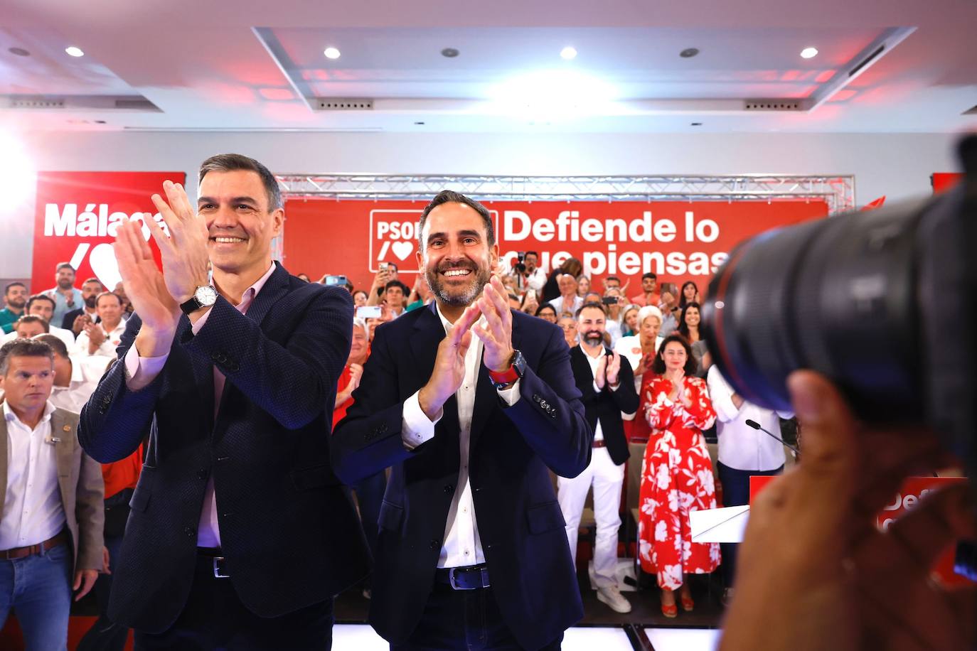 Spanish PM Pedro Sánchez in Malaga ahead of municipal elections