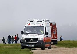 Claudia's body was retrieved by the emergency services.