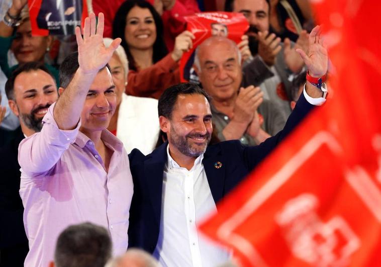 Prime minister Pedro Sánchez returned to Malaga last night on the PSOE campaign trail to support local candidate Daniel Pérez.